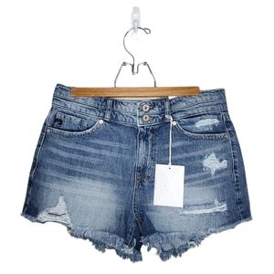 KANCAN Factory Distressed Relax Fit Shorts